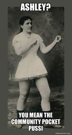 Overly Manly Woman