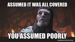 You Chose Poorly - Grail Knight