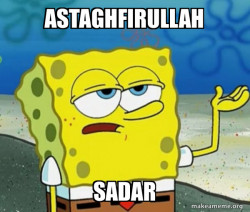 Tough SpongeBob