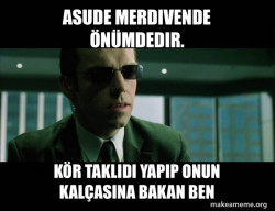 Agent Smith from the Matrix