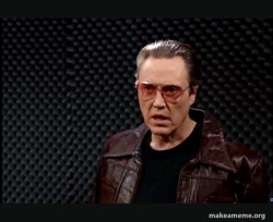 At midnight I want more Cowbell