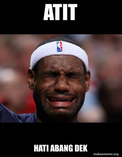 Lebron Crying