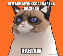 Cartoon Grumpy Cat
