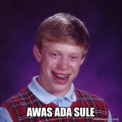 Bad Luck Brian