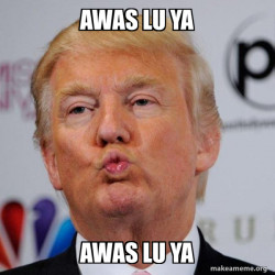 Donald Trump Kissing