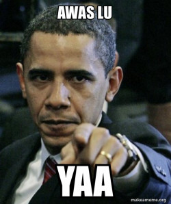 Angry Obama