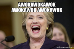 Hillary Clinton Laughs