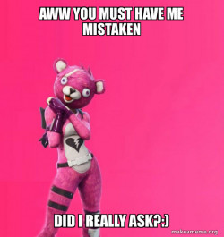 Creepy Bear Fortnite