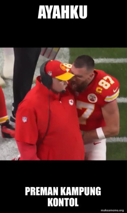 Travis Kelce and Coach