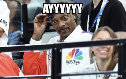 Snoop Dogg Sunglasses at Olympics