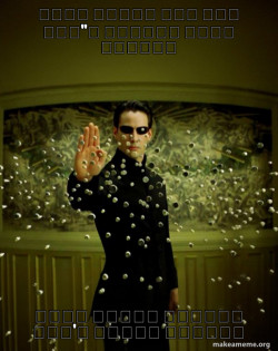 Neo Stopping Bullets