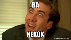 Sarcastic Nicholas Cage