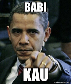 Angry Obama