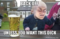 Drunk Baby Bear Grylls