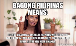 Bagong Pilipinas Means: Filipino Diaspora / Overseas Filipinos will claim the Darien Gap in Latin America from Chepo River to Atrato River as the New Metro Manila