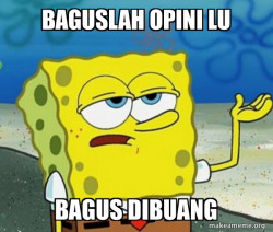Tough SpongeBob