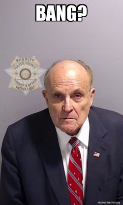 Rudy Giuliani Mugshot
