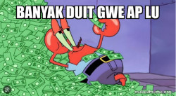 Mr Krabs Money