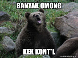 Sarcastic Bear