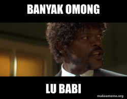 Samuel L Jackson from Pulp Fiction