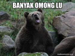 Sarcastic Bear