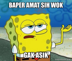 Tough SpongeBob