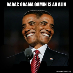 Two Faced Obama