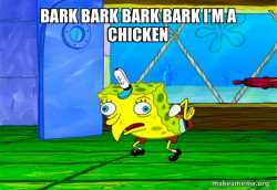 Mocking SpongeBob