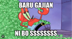Mr Krabs Money