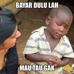 Skeptical Third World Kid