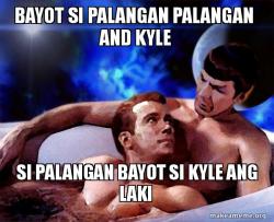 Spock and Kirk