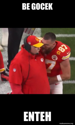 Travis Kelce and Coach