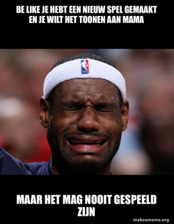 Lebron Crying