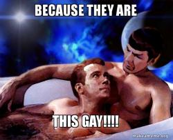 Spock and Kirk