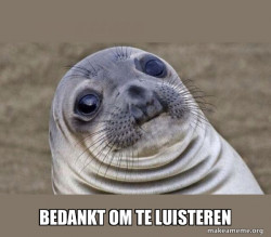 Squeamish Seal