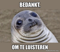 Squeamish Seal