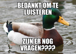 Actual Advice Mallard