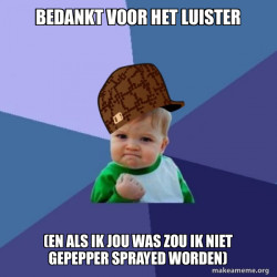 Scumbag Success Kid