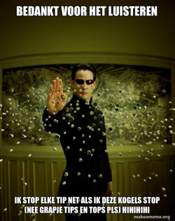 Neo Stopping Bullets