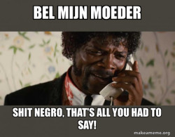Shit Negro - Pulp Fiction