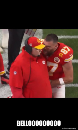 Travis Kelce and Coach