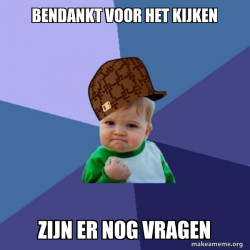 Scumbag Success Kid
