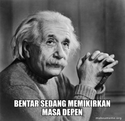 Serious Albert Einstein