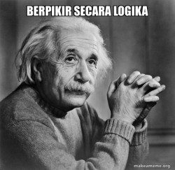 Serious Albert Einstein