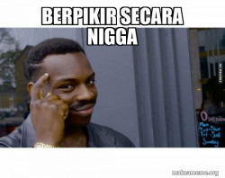Roll Safe Black Guy Pointing at His Head 