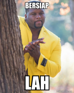 Anthony Adams in Yellow Suit Rubbing Hands