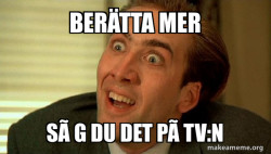 Sarcastic Nicholas Cage