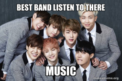 K-Pop Band BTS (Bangtan Boys)