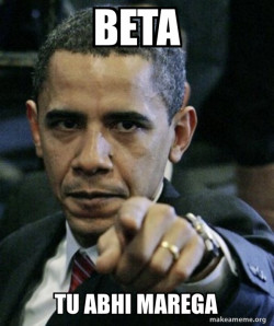 Angry Obama