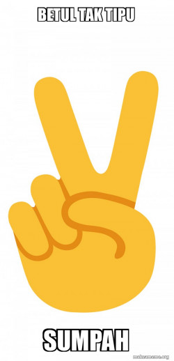 Peace Sign Emoji